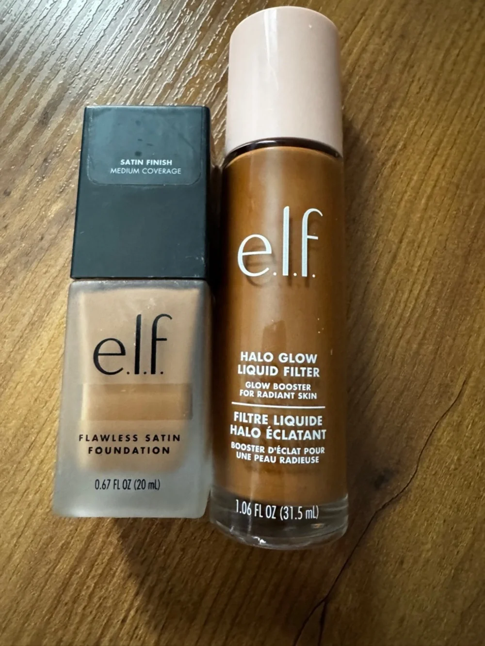 Halo Glow Liquid Filter & Flawless Satin Foundation Bundle - Brand New!
